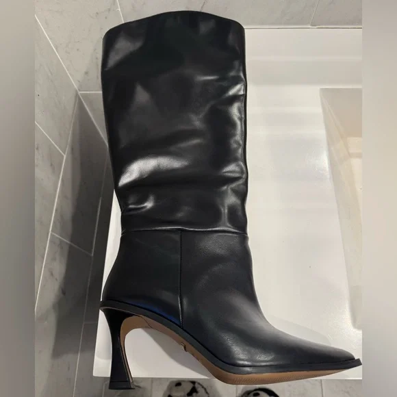 Vince Camuto Emily Extra Wide Calf Knee High Boot Size 7 New Without Box - Picture 3 of 8